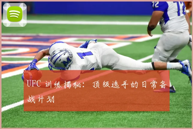 UFC 训练揭秘:顶级选手的日常备战计划