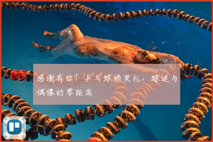 感谢有你！乒乓球颁奖礼，球迷与偶像的零距离